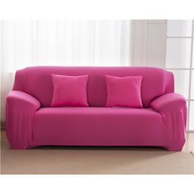 Solid Corner Sofa Covers Couch Slipcovers Elastica Material Sofa Skin Protector Cover Sofa Armchair (Option: 7-Two seat)
