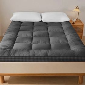 Topper Pad For Mattress Gray (Option: Queen)