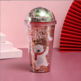 Christmas  Theme Water Cup (Option: Polar bear)